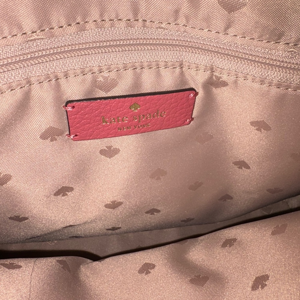 Kate Spade Coral Pink Satchel Bag - Picture 4 of 5